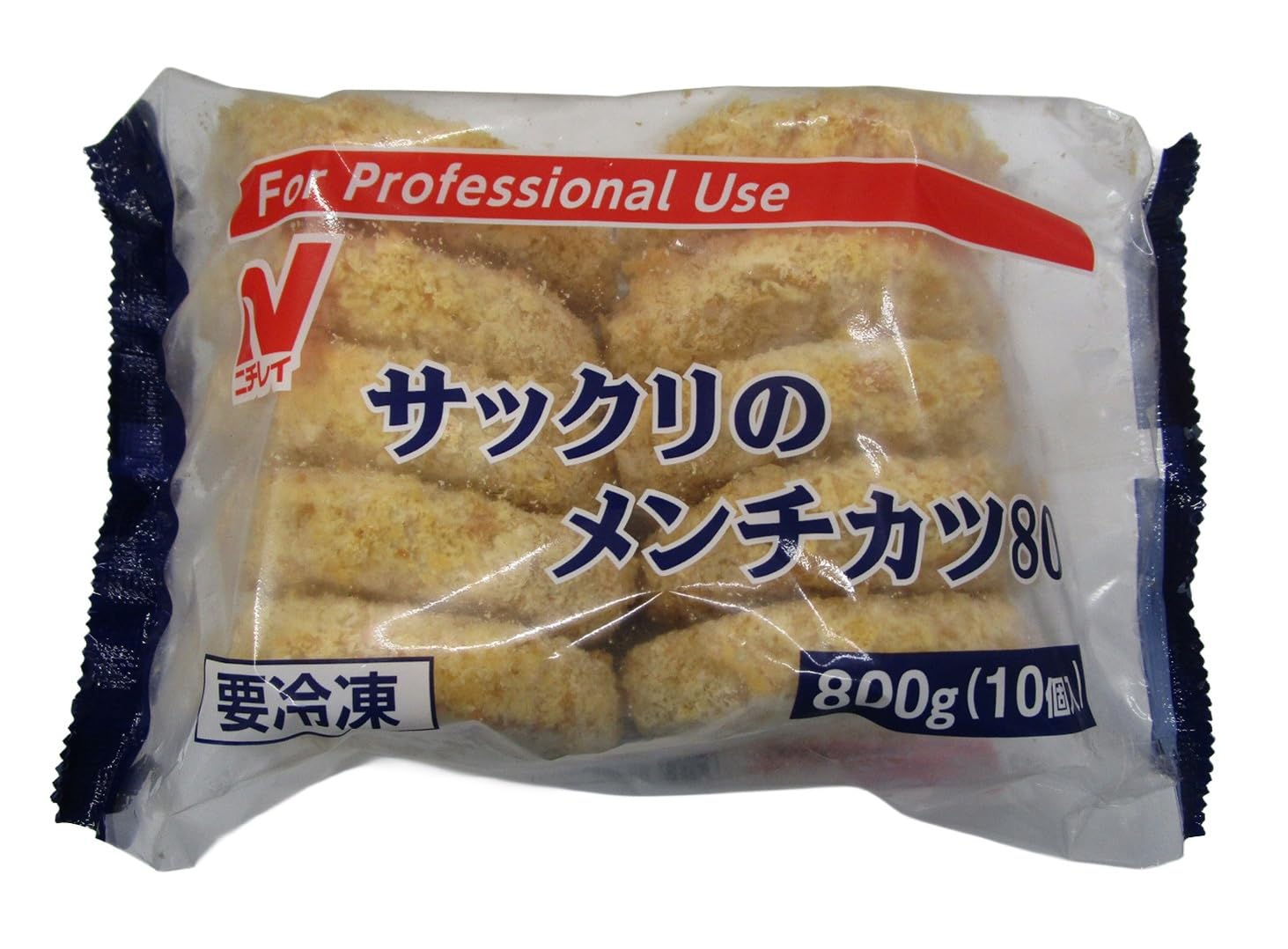 ☆冷凍ラット☆ぐりん様ご予約品 Amazon | [冷凍] ニチレイ 業務用 サックリのメンチカツ80g×10個入×2袋